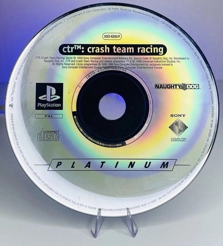 Ctr crash team - crash, ps1