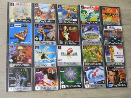 Playstation selezione giochi - selezione,